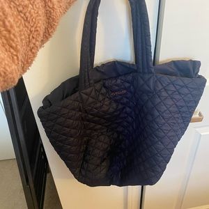Navy blue MZ Wallace medium metro tote lightly used